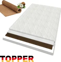 Matratze TOPPER Kaltschaum kokos Kaltschaummatratze H3 Länge 180/190/200cm, Größe:140 x 200 cm