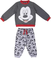 Disney Mickey Mouse Jogginganzug Hausanzug Jungen - grau/rot 86 (24 Monate)