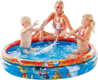 Planschbecken Down Under Kinder Pool aufblasbar Outdoor Kleinkind Baby Becken : Ø 140 x H26 cm Größe: Ø 140 x H26 cm