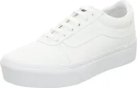 Vans WM Ward Platform Leinenschuh Weiß