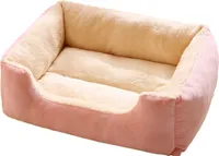 Plüsch-Haustiernest, orthopädisches Hundesofabett für kleine und mittelgroße Hunde, weiche Katzencouch, waschbares Katzen-/Welpenschlafbett