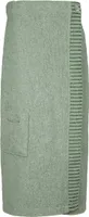 Schiesser Frottier Saunakilt Rom für Damen Curvy Plus Size | 100% Baumwolle aus nachhaltiger Produktion | weich, saugstark, 3-fach weitenverstellbar | 46-52  | Hellgrün
