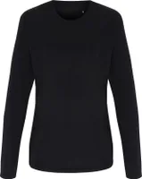 TriDri dámske tričko s dlhým rukávom RW6561 (S) (Black)