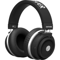 Kopfhörer mit Bluetooth, Headset Funktion und sattem Sound Denver BTH-250 black