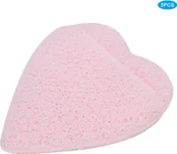 Gesichtsreinigungsschwamm, Gesichtswaschpad, herzförmiger Gesichtsreinigungsschwamm, Gesichtswaschschwamm, Gesichtspeelingschwamm