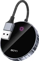 INF BY960L: Bezdrôtový adaptér do auta 2 v 1 pre Apple a Android