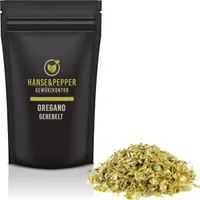 100g Oregano gerebelt sehr aromatisch natürlich vom Hanse&Pepper Gewürzkontor  - Gourmet Serie