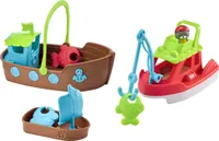 3-in-1-Spielzeug – Badeboote mit Walrossfigur
