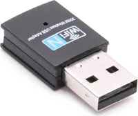 vhbw Wifi Adapter Dongle Stick Wireless WLAN USB 2.0 802.11N 300Mbps