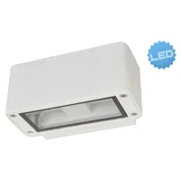 Näve LED Außenwandleuchte - Aluminium - weiß; 1153823