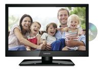Lenco HD LCD TV 47cm (19 Zoll) DVL1962, integrierter DVD Player, 50Hz, Farbe: Schwarz