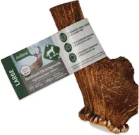 AniForte Hirschgeweih für Hunde L  – Kauknochen zur Beschäftigung & Zahnpflege, robust & langlebig, Kauholz, Abwurfprodukt vom Hirsch, Kauspielzeug