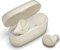 Słuchawki bezprzewodowe Jabra Elite 5, Bluetooth 5.2, ANC, IP55, złoty beż