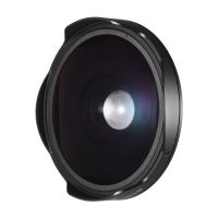 Andoer 37MM 0.3X HD Ultra-Weitwinkel-Fisheye-Objektiv mit Gegenlichtblende fuer Camcorder