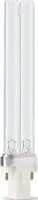 Philips UVC Ersatzlampe PL-S 5 Watt 10,cm G23 fuer-Oase-Btron-Vitronic-Teichklaerer