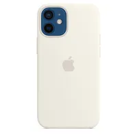 Apple Silikon Case mit MagSafe (iPhone 12 mini) weiß
