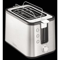 KRUPS Toaster KH 442 700 W Edelstahl/schwarz