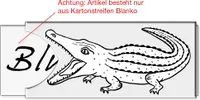 TimeTEX Kartonstreifen Blanko 10 tlg.