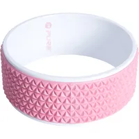 Pure2Improve Yoga-Rad 34 cm Rosa und Weiß