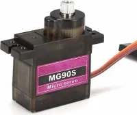 1 Stück MG90S Kunststoffgetriebe RC Micro Servo 13,4g für ZOHD Volantex Flugzeug RC Hubschrauber Ersatzteile