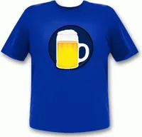 Bierglas LED Party T-Shirt für Oktoberfest Wasn Party Bier Shirt Größe - XL