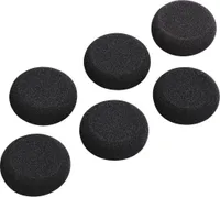 Hama Schaumstoff Ohrpolster Ø 45 mm, 6 Stück, Schwarz