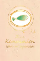 Kommunion - Glückwunschkarte im Format 11,5 x 17 cm mit Umschlag
