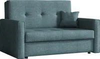 MIRJAN24 Schlafsofa Viva Bis II mit Bettkasten und Schlaffunktion, 2-Sitzer Couch vom Hersteller, Wohnzimmer Polstersofa (Spirit 12)