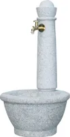 Steinbrunnen Garantia Roma Gartenbrunnen Dekobrunnen Springbrunnen Brunnen lightgranite