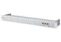 METZ CONNECT 19"-Panel 1HE bestückt mit 24 C6A Modulen Kat.6A (Class EA)