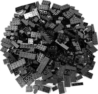 LEGO® Steine Hochsteine Schwarz NEU! Menge 250x – Jede Mischung individuell zusammengestellt