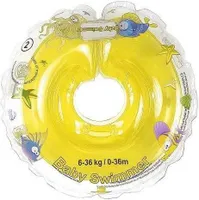 BabySwimmer kółko do pływania na szyję żółte 6-18 kg GS