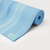 Yogamatte Rainbow Farbe - blau/weiß