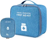 2 Stücke Medikament Tasche, Tragbare Mini Erste-Hilfe Sets, Medikament  Tasche Medizinbox, Medizinische Notfalltasche, für Outdoor Sports Home  Camping Wandern (Pink + Gray) : : Sport & Freizeit