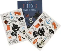 Waschbare Tattoos für Kinder, Pirat, Rex London
