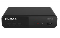 Humax HD Nano Digitaler Satellitenreceiver mit 1080P, HDMI, SCART, 12V, schwarz