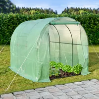 Gewächshaus Tomaten mit Heringe Frühbeet Gartentunnel Pflanzenhaus Treibhaus AS