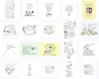 Postkarte Karindrawings "Topseller-Set "Karindrawings""