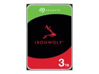 Seagate IronWolf 3TB interne Festplatte HDD CMR 3,5' 5900RPM 64MB ST3000VN006