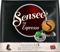 Senseo, Kaffeepads, Espresso 16 er, 111 g UTZ