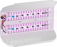 hillvert LED-Pflanzenlampe - Vollspektrum - 100 W - 136 LED - 6.000 Lumen