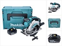 Makita DSS 610 F1J Akku Handkreissäge 18 V 165 mm + 1x Akku 3,0 Ah + Makpac - ohne Ladegerät