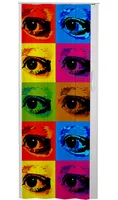 Drzwi harmonijkowe EYES POP ART 83 cm - druk jednostronny