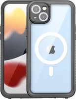 Für Apple iPhone 15 Plus 360 Grad Full Body Wasserdichte Handy Tasche