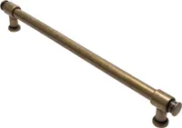 Möbelgriff BA 192mm, Küchengriff altmessing, Schrankgriff alt