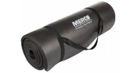 Yoga NBR 15 Mat Übungsmatte schwarz