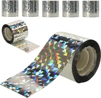 KIK KX4499 Reflexní páska odpuzující ptáky 4,8 cm x 50 m 5 kusů