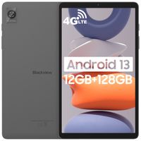 Blackview Tab60 Tablet 8,68 cala Android 13 Tablet, 12 GB RAM 128 GB ROM (1 TB Expandable), 4G LTE/5G WiFi/6050 mAh, 8 MP Aparat,  Widevine L1