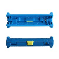 Multifunktionale elektrische Drahtstripper -Koaxialkabelschneiderzange-Blau
