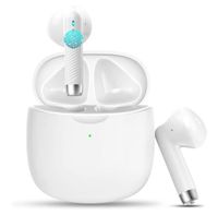 In Ear Bluetooth Kopfhörer, Kabellos Bluetooth 5.3 Ohrhörer, AAC, Kabellose Kopfhörer mit Eingebautes Mikrofon, Minikopfhörer 32H Spielzeit, Mit Ladebox, USB-C